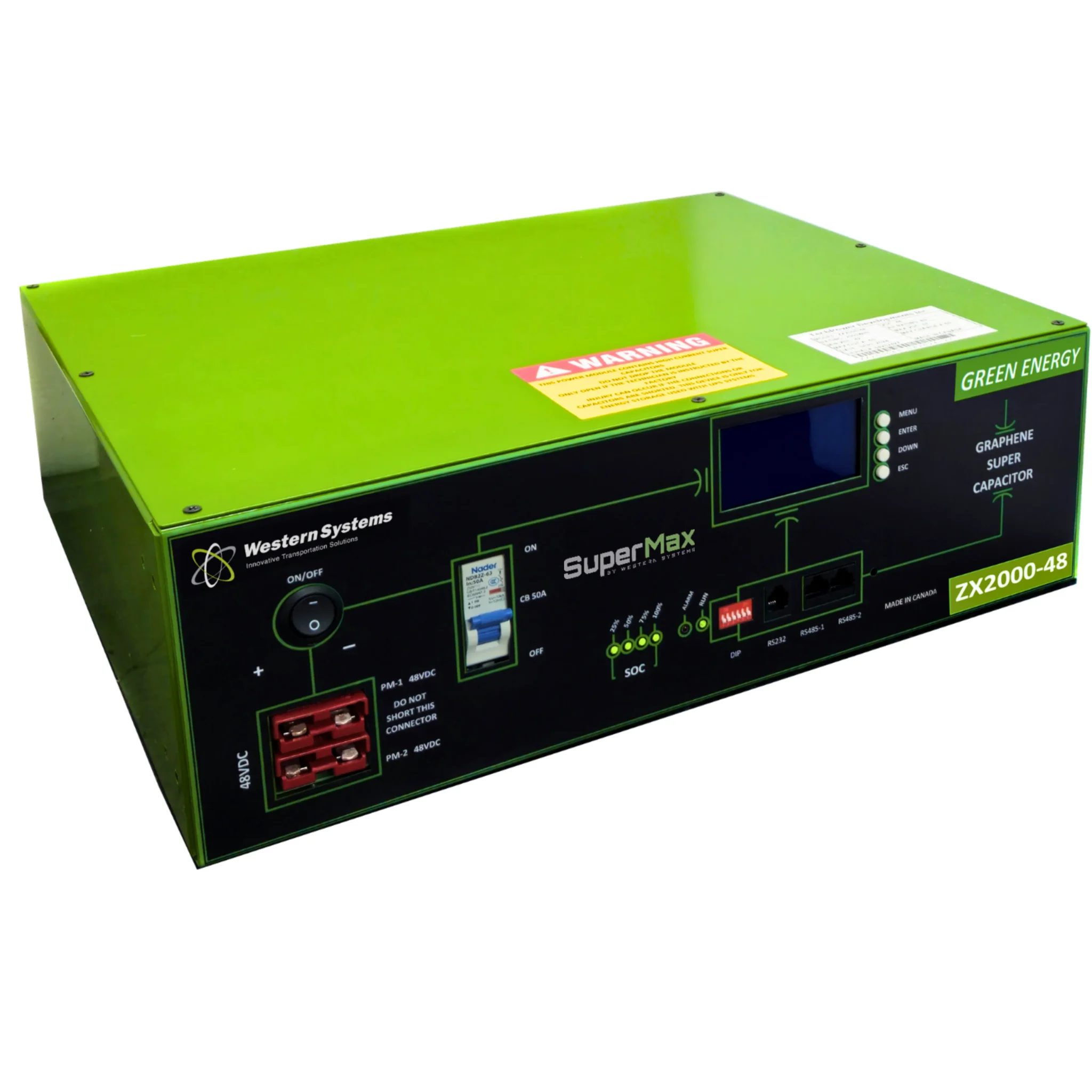 SuperMax. Graphene Super Capacitor Power Module. - Western Systems