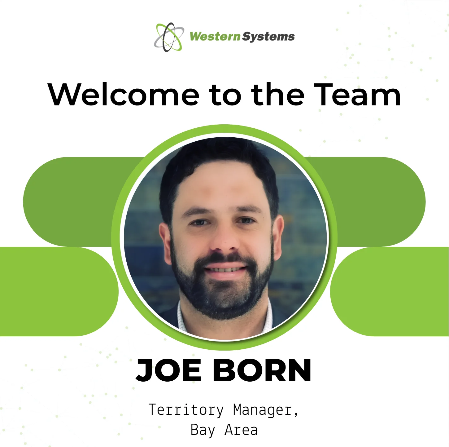 New member announcement_WS_Joe Born